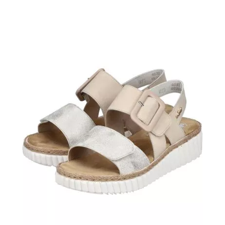 Sandały RIEKER 69260-60 beige