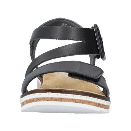 Sandały RIEKER V3660-02 black