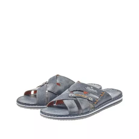Klapki RIEKER 21599-14 blue