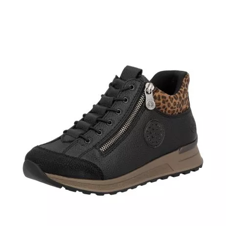 Półbuty RIEKER N1457-00 black