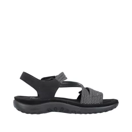 Sandały RIEKER 64870-00 black