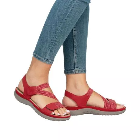 Sandały RIEKER 64870-33 red