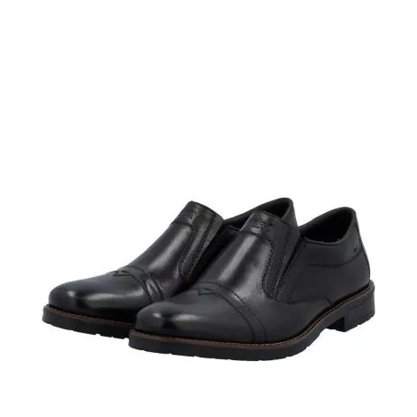 Półbuty RIEKER 14654-00 black