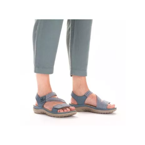 Sandały RIEKER 64870-14 blue