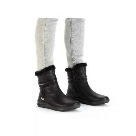 Botki RIEKER Z0070-00 black
