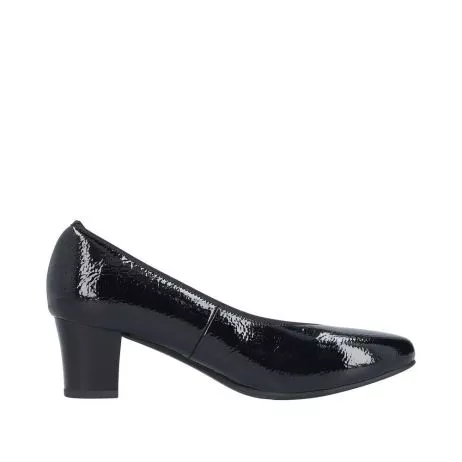 Czółenka RIEKER 44650-02 black