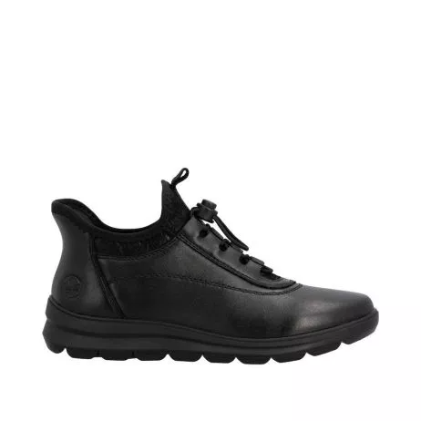 Półbuty RIEKER Z0057-00 black