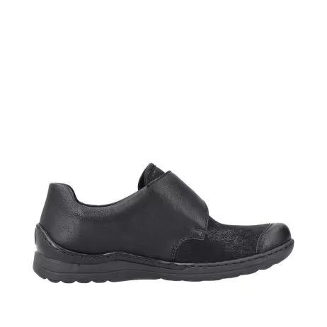 Półbuty RIEKER 48954-00 black