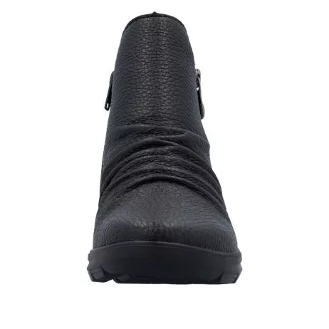 Botki RIEKER Z0056-00 black