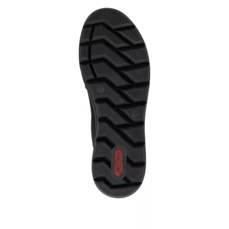 Półbuty RIEKER Z0054-00 black