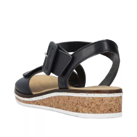 Sandały RIEKER V3660-02 black