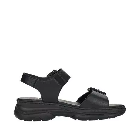 Sandały RIEKER 66680-00 black
