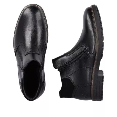 Botki RIEKER 33151-00 black