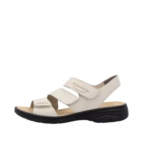 Sandały RIEKER 64573-81 white