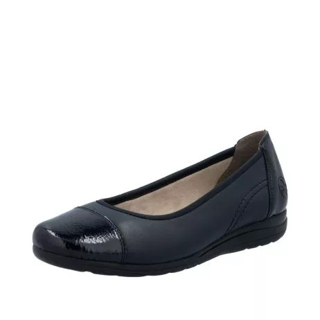 Czółenka RIEKER L9351-14 blue