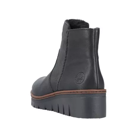 Botki RIEKER X9165-00 black