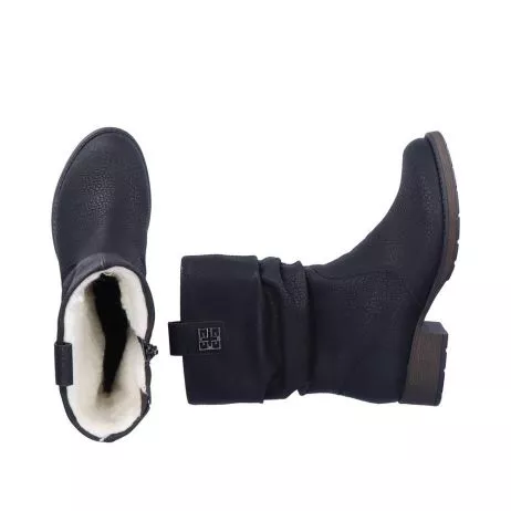 Botki RIEKER Z9583-00 black
