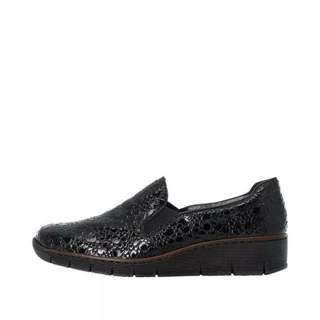 Mokasyny RIEKER 53766-45 grey