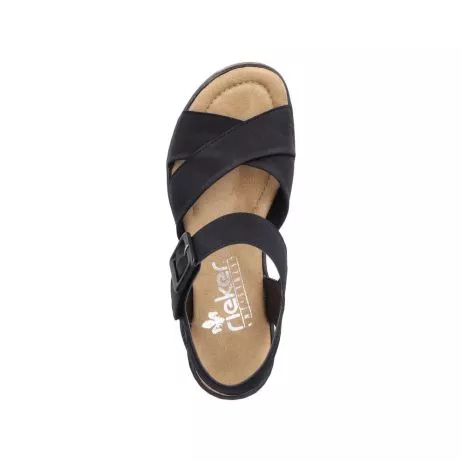Sandały RIEKER 67463-00 black