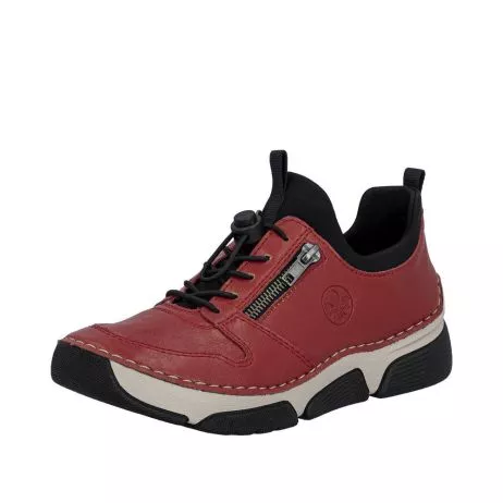 Półbuty RIEKER 45951-33 red