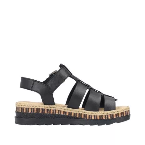 Sandały RIEKER V7904-00 black