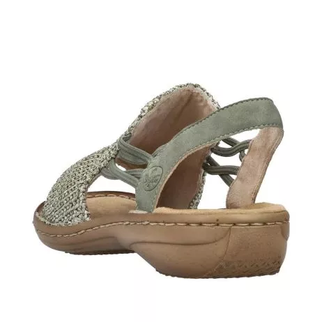 Sandały RIEKER 60843-52 green