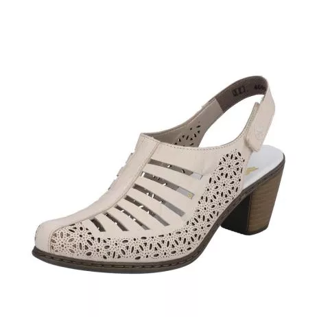 Sandały RIEKER 40959-60 beige