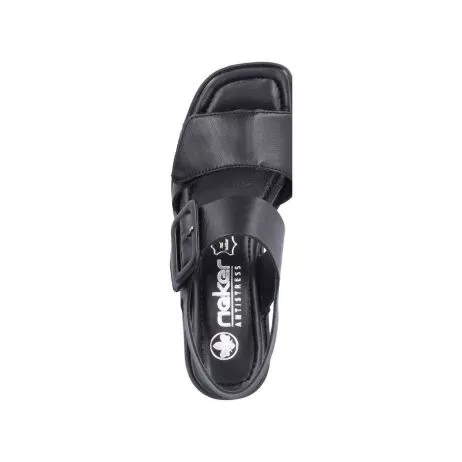 Sandały RIEKER 62663-01 black