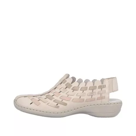 Sandały RIEKER 413V8-60 beige