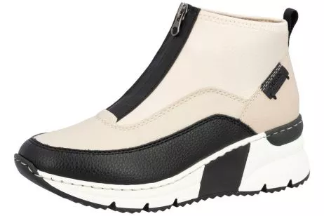 Botki RIEKER N6352-60 beige