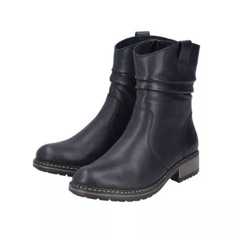 Botki RIEKER Z6883-00 black