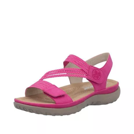 Sandały RIEKER 64870-31 pink