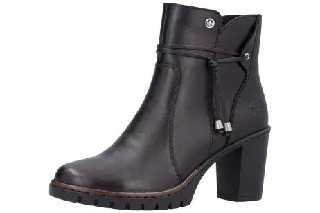 Botki RIEKER Y2567-00 black