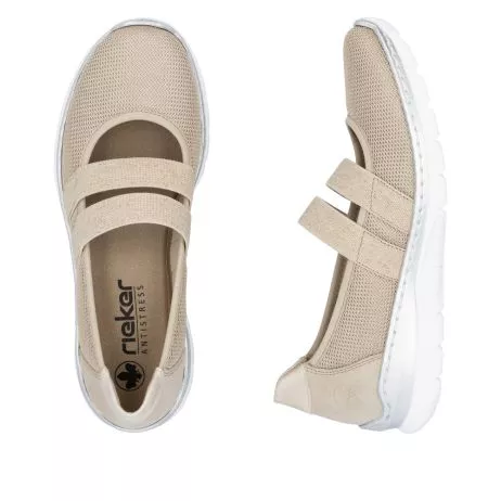 Półbuty RIEKER L3281-62 beige