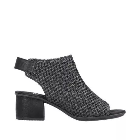 Sandały RIEKER 64670-00 black