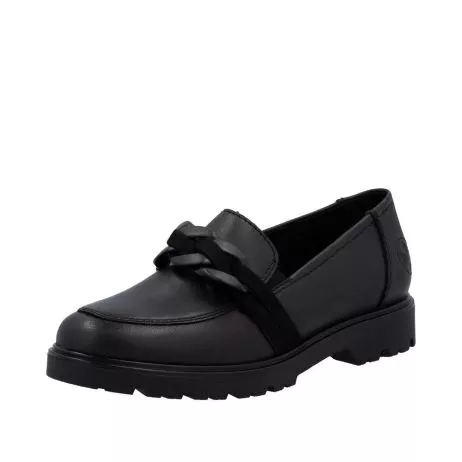 Mokasyny RIEKER 45566-00 black