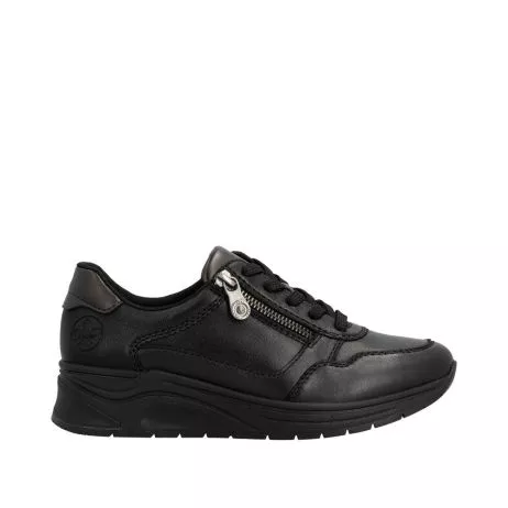 Półbuty RIEKER N9501-01 black
