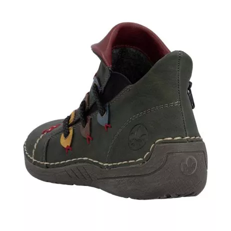 Botki RIEKER 72581-54 green
