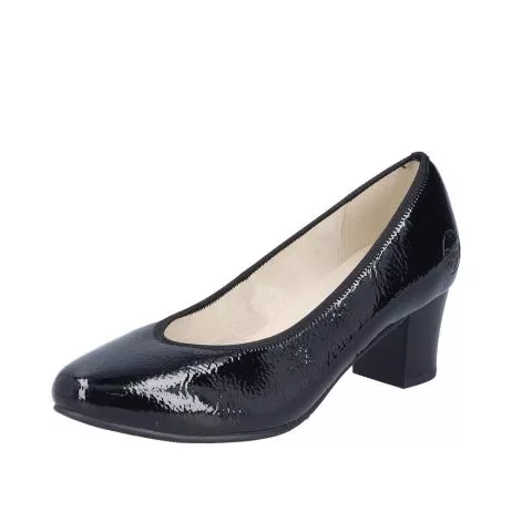 Czółenka RIEKER 44650-02 black