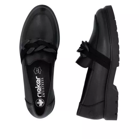 Mokasyny RIEKER 45566-00 black