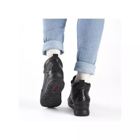 Botki RIEKER L4861-00 black