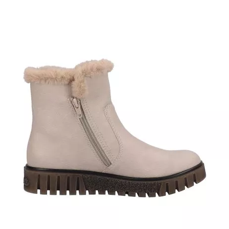 Botki RIEKER Y3481-60 beige