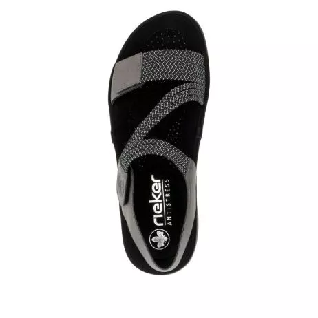 Sandały RIEKER 64870-42 grey