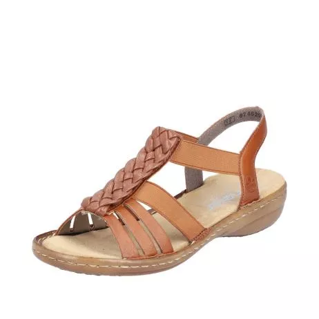 Sandały RIEKER 60809-24 brown