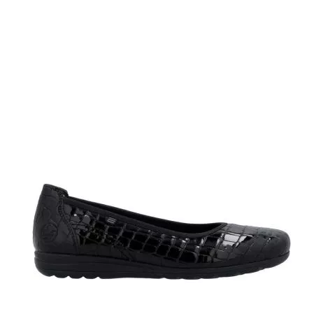 Czółenka RIEKER L9350-01 black