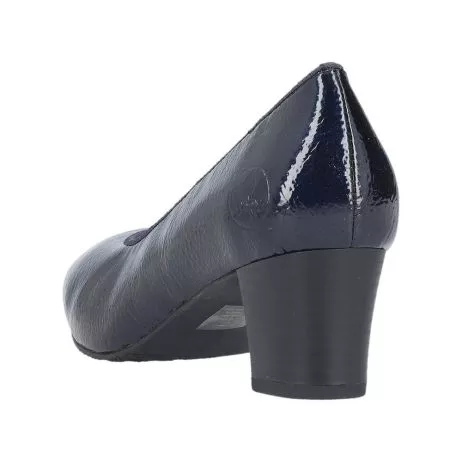 Czółenka RIEKER 44650-14 blue