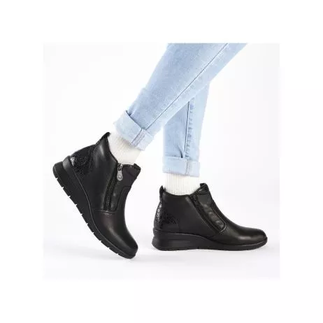 Botki RIEKER L4861-00 black