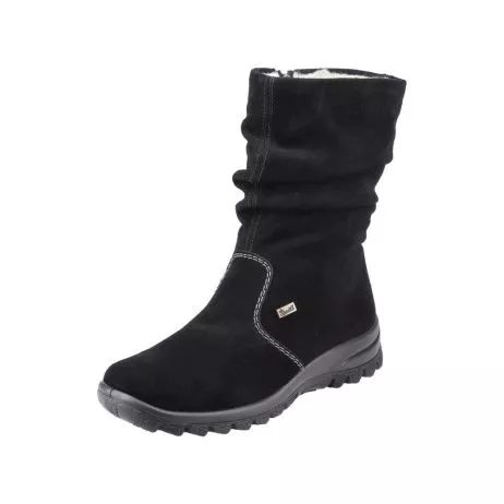 Botki RIEKER Z7171-01 black