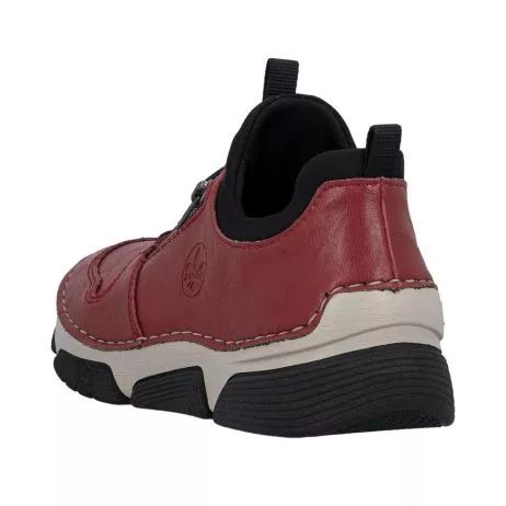 Półbuty RIEKER 45951-33 red