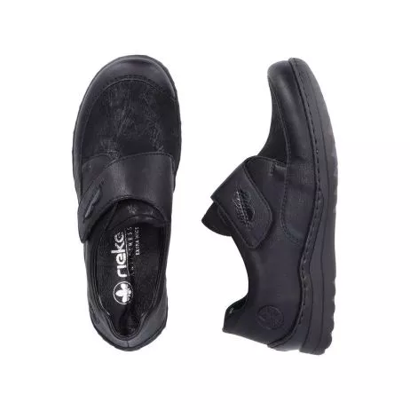 Półbuty RIEKER 48954-00 black